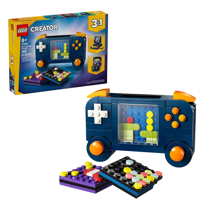 Gaming Set Accessories - LEGO Creator 3-in-1 Bouwstenen LG-31380 Retro