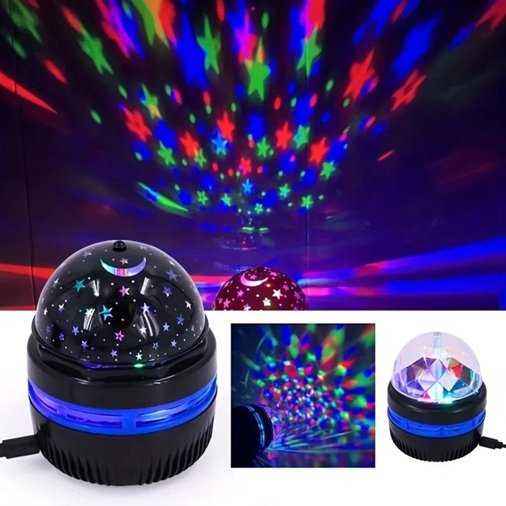 Accessories For Your Gaming Room - Draagbare LED Sterrennachtlampje Projector USB Tafellamp