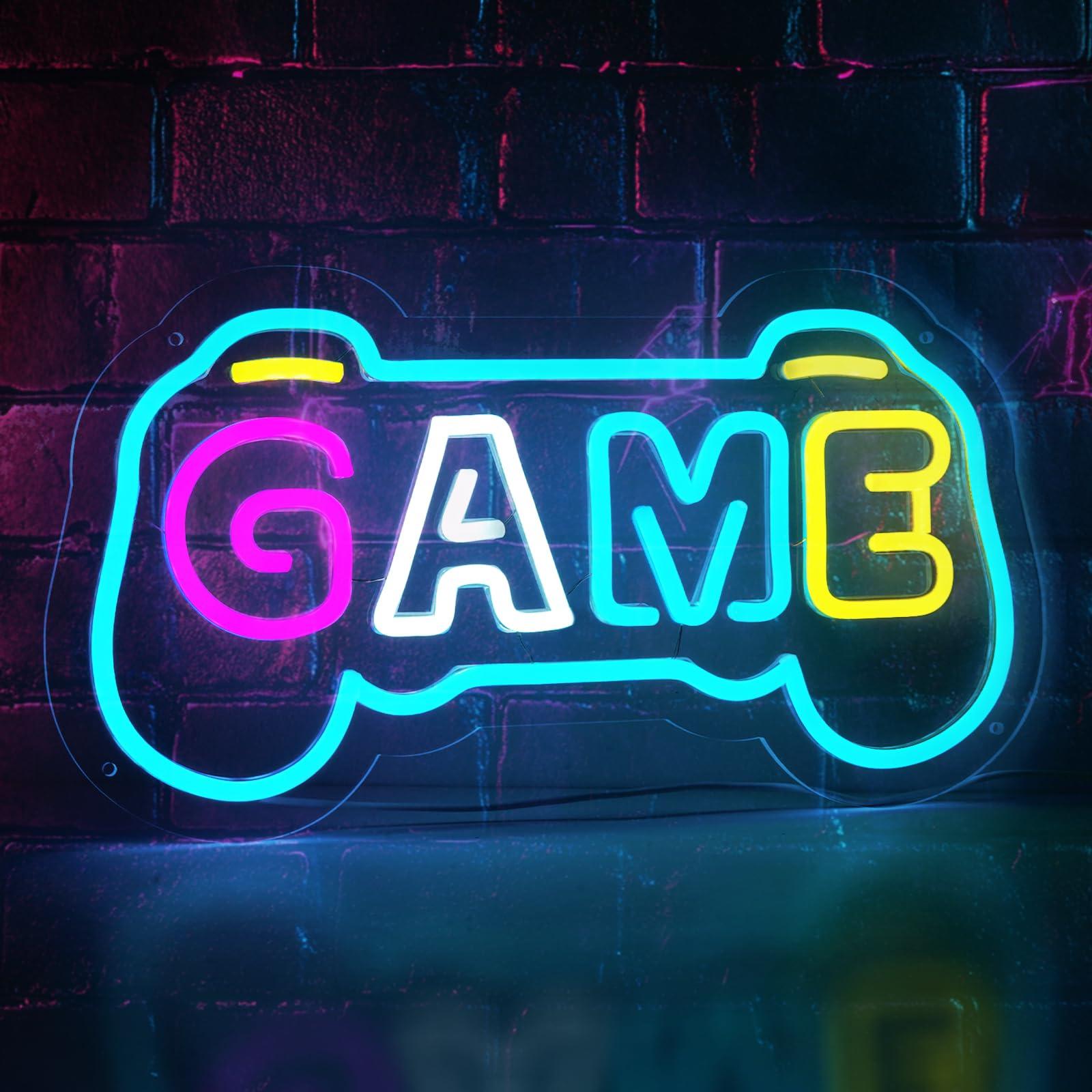 Gaming Accessories Boys - Game Neonbord voor Gamerkamer Decoratie Gamepad