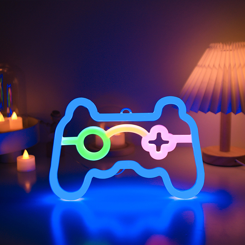 Accessories For Your Gaming Room - Gamer Neonlicht, Gamer Controller Neonlamp voor
