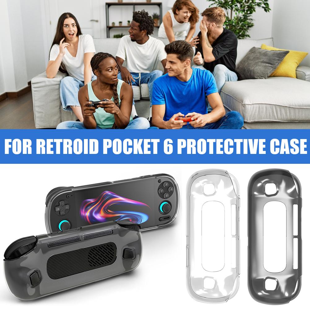 Gaming Accessories Dropshipping Suppliers - Beschermhoes voor Retroid Pocket 6 Transparante