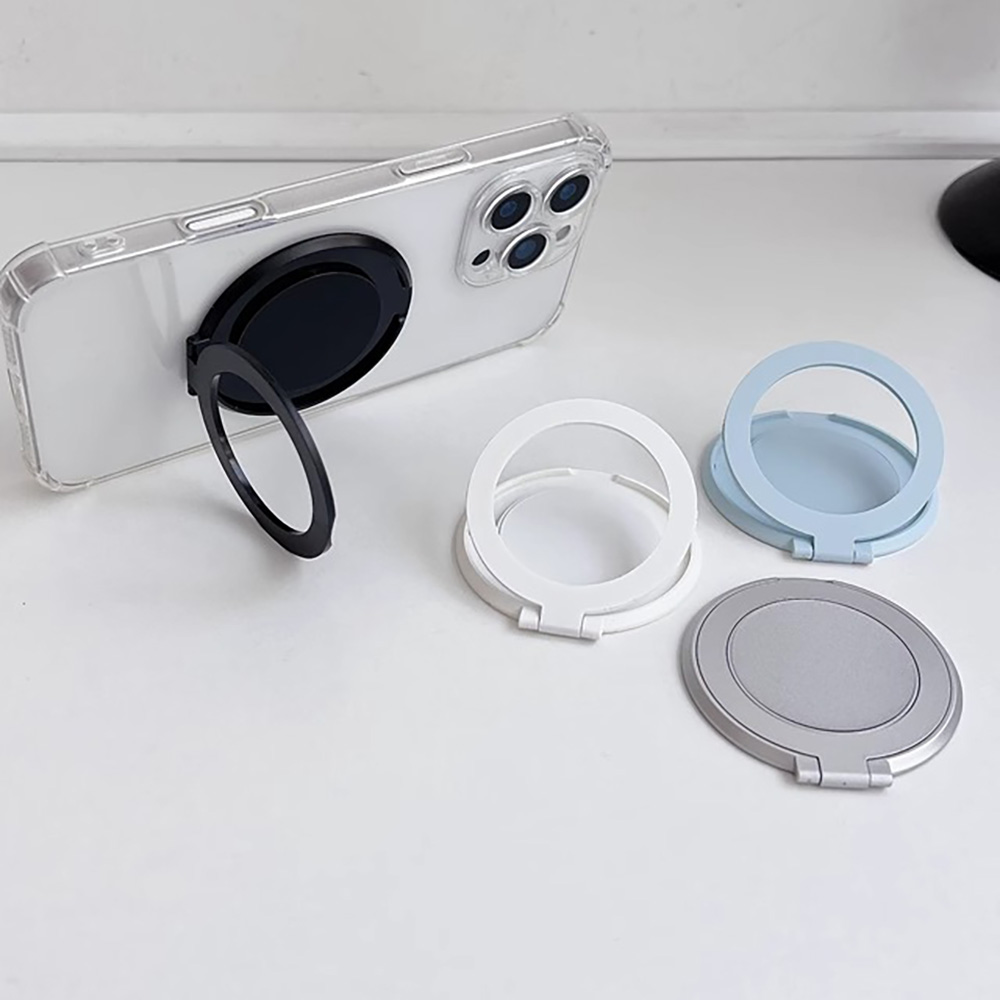 Gaming Accessories Dropshipping Suppliers - Vingerring Telefoonstandaard 360 ° Draaibare, opvouwbare,