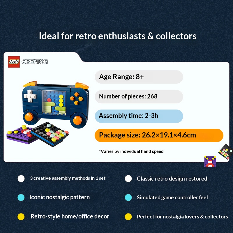 LEGO Creator 3-in-1 Bouwstenen - Gaming Set Accessories recensie en prijs
