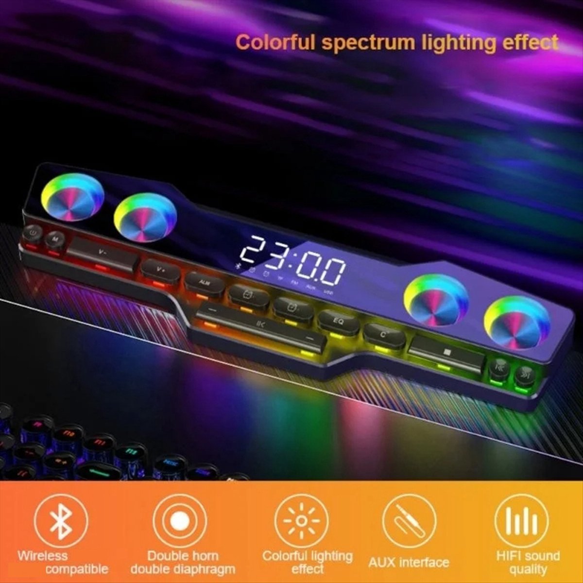 DTC5 V18 Dazzle Colour Speaker - Gaming Accessories Desktop recensie en prijs