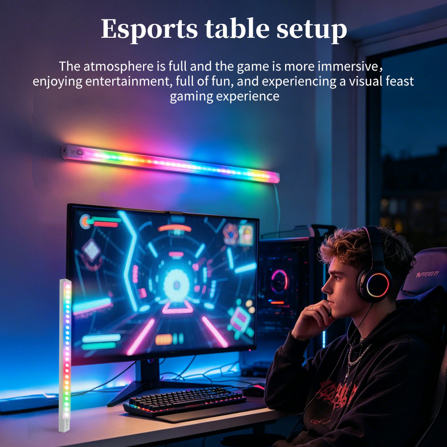 Oplaadbare RGB LED-bureaulamp  - Accessories For Your Gaming Room recensie en prijs