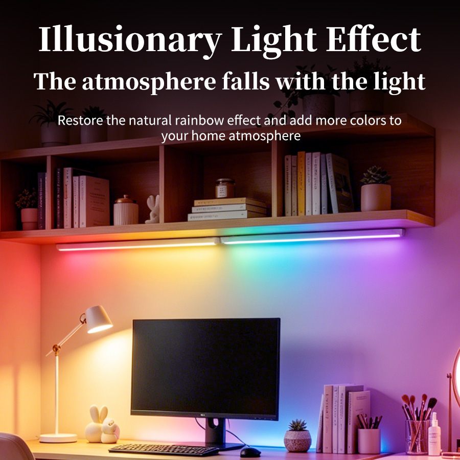 Oplaadbare RGB LED-bureaulamp  - Accessories For Your Gaming Room recensie en prijs
