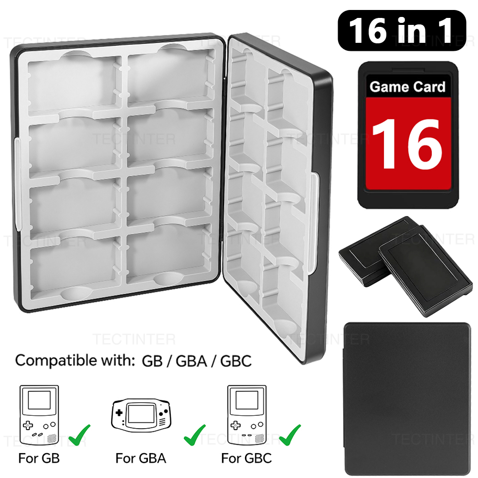 Draagbare 16 in 1 Game Card Op - Gaming Accessories Box recensie en prijs