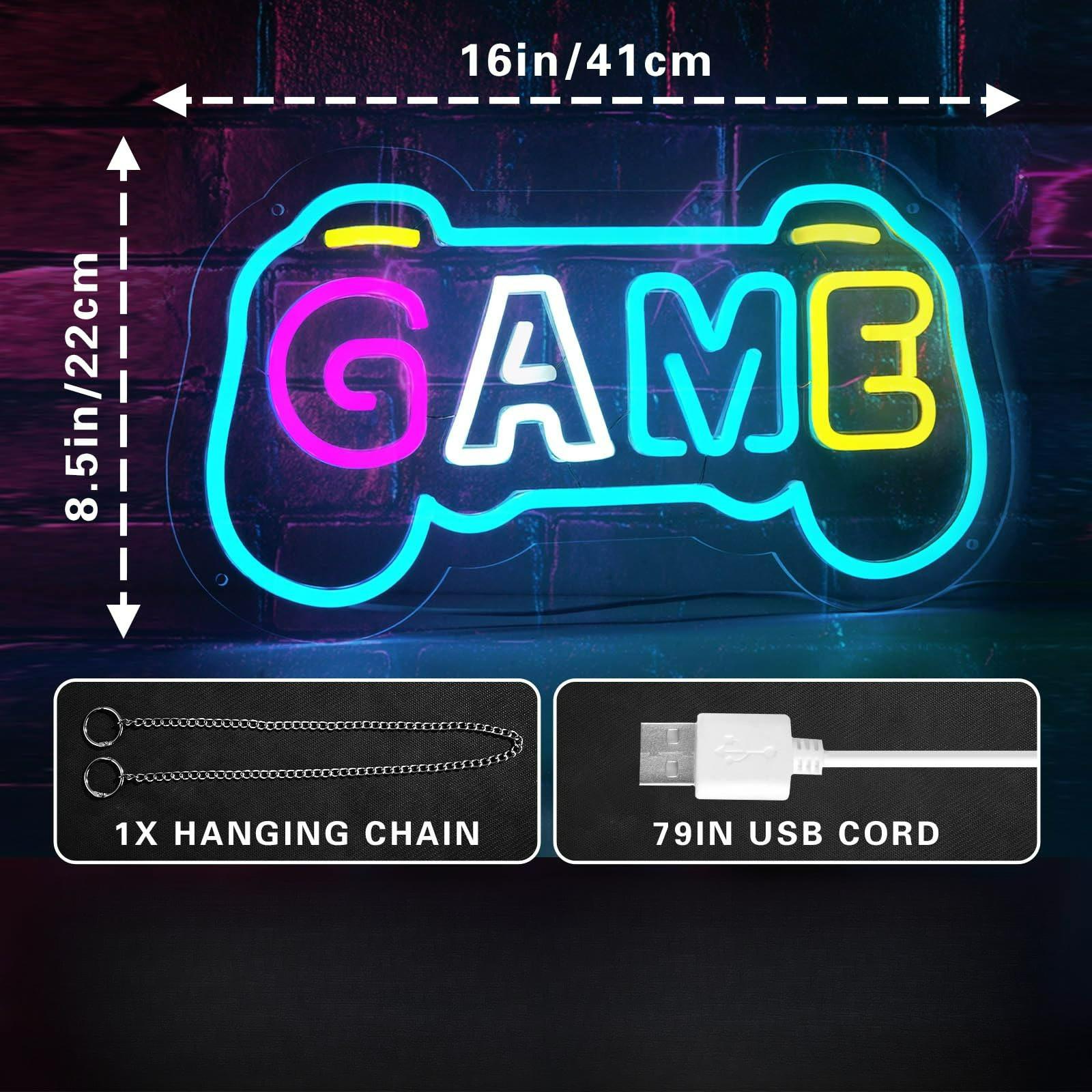 Game Neonbord voor Gamerkamer  - Gaming Accessories Boys recensie en prijs