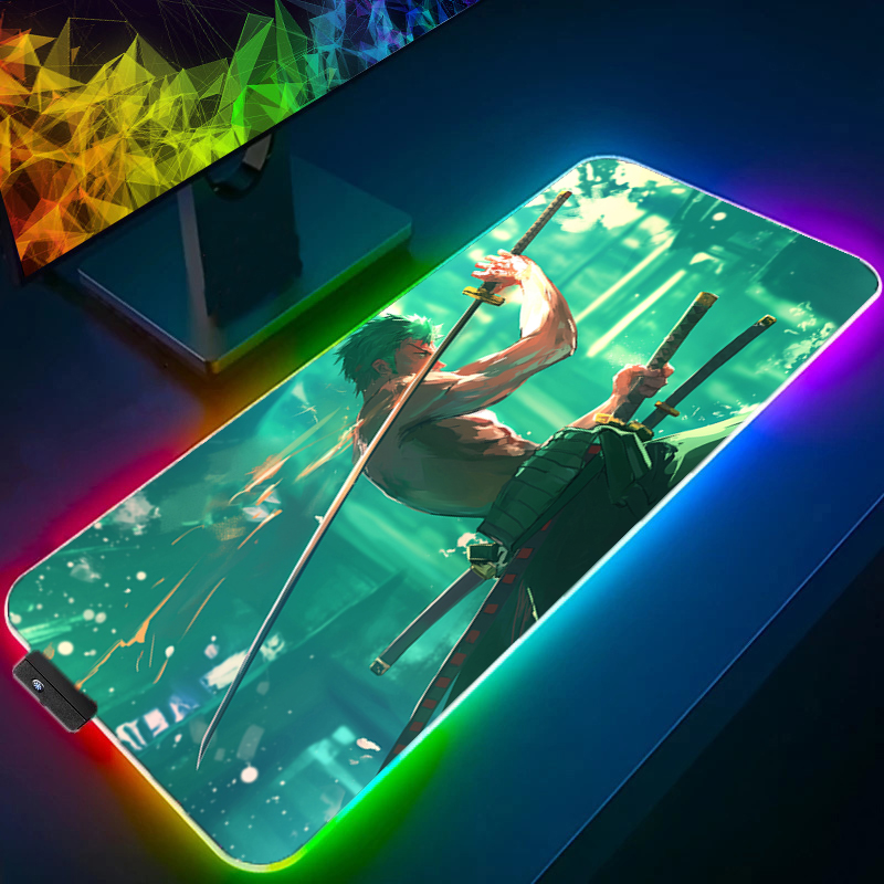 EEN STUK Zoro Muismat RGB Gami - Gaming Accessories Desktop recensie en prijs