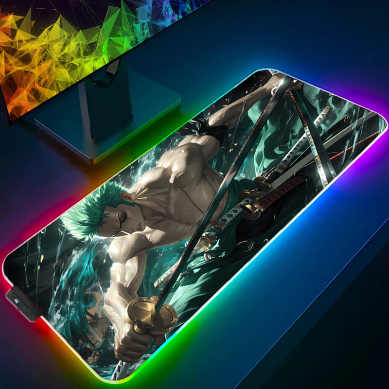 EEN STUK Zoro Muismat RGB Gami - Gaming Accessories Desktop recensie en prijs