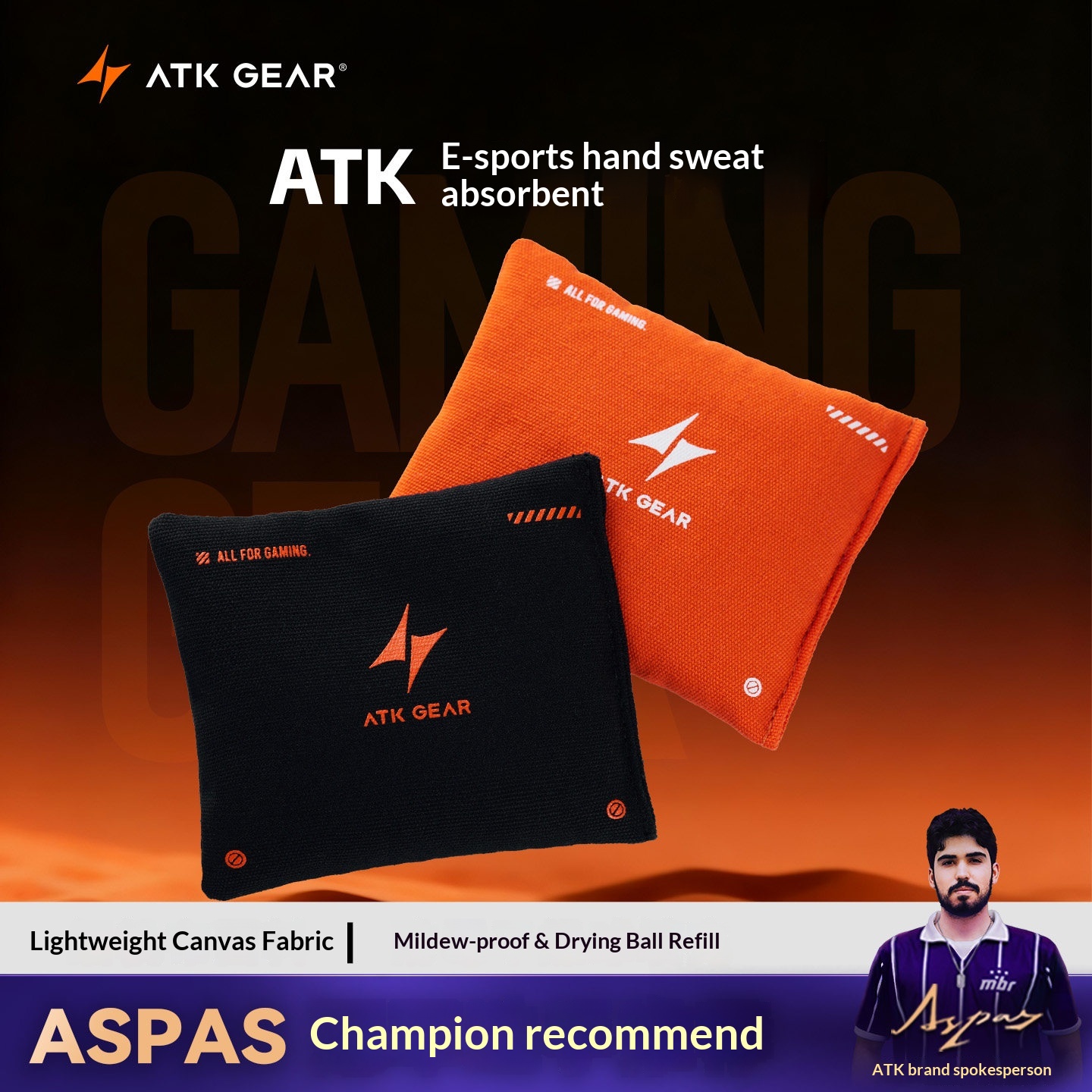 ATK Esports Palm Sweat Packs Z - Gaming Accessories For Valorant recensie en prijs