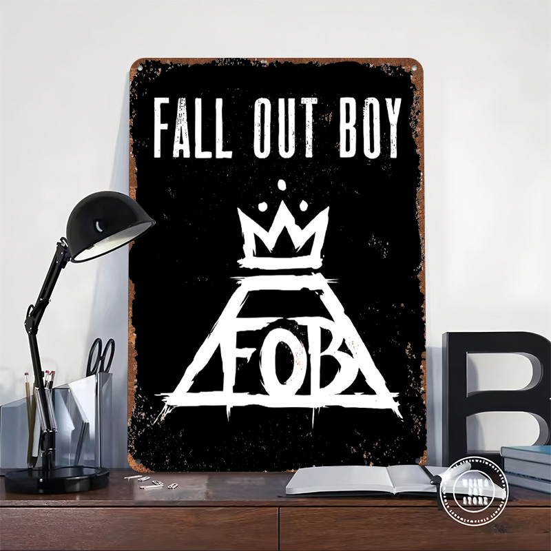 Fall Out Boy Tin Plaque Poster - Gaming Accessories Boys recensie en prijs