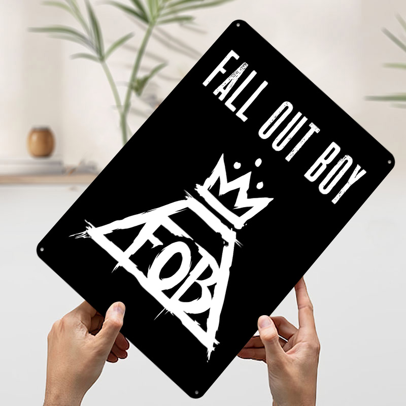 Fall Out Boy Tin Plaque Poster - Gaming Accessories Boys recensie en prijs
